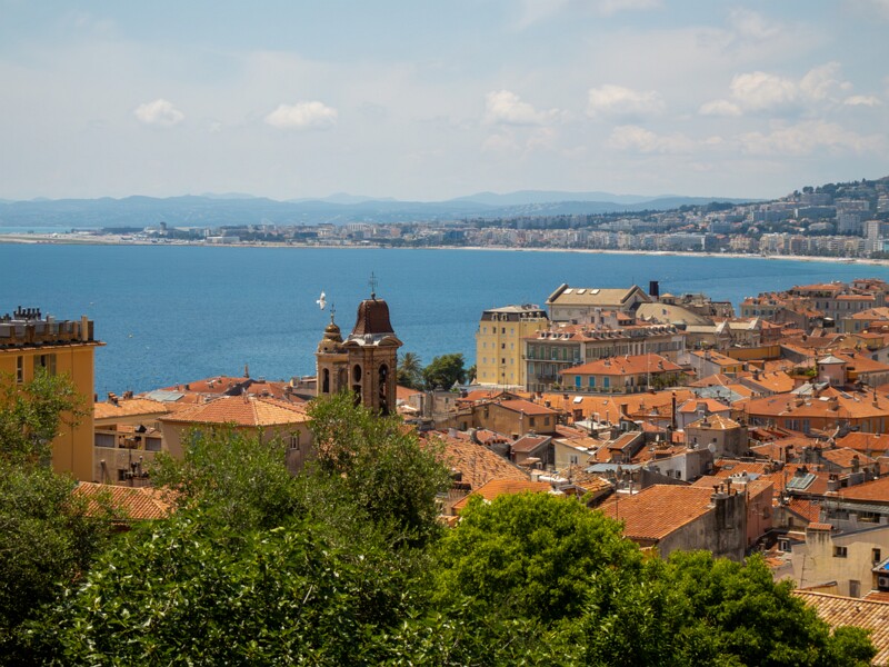 Panorama sur la Vieille Ville de Nice