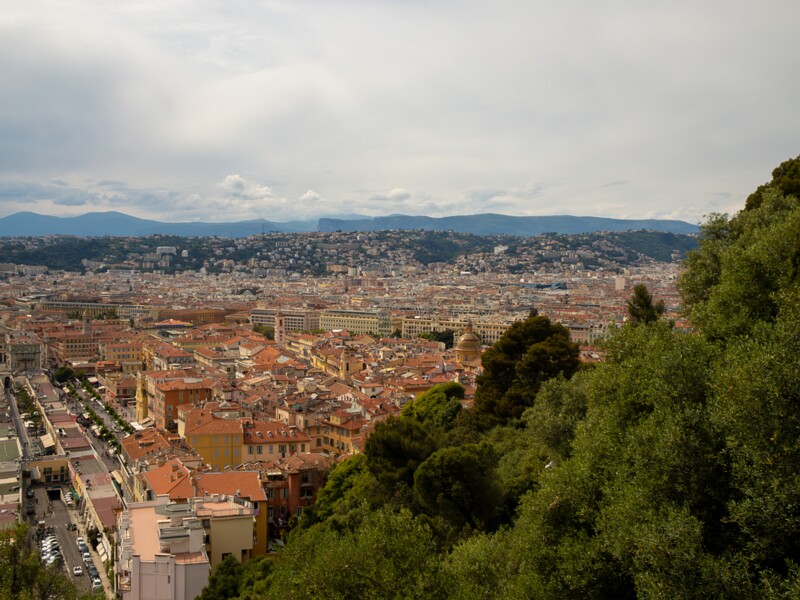 Vue depuis la colline du château